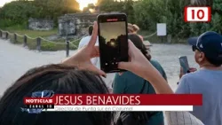 Presencian fenómeno solar en El Caracol de Punta Sur Presencian fenómeno solar en El Caracol de Punta Sur