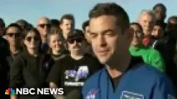 NASA chief responds to successful Artemis II splashdown