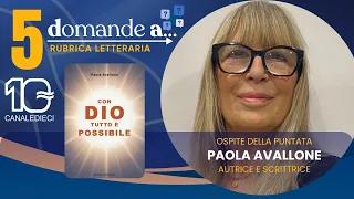 5 questions for …….. Paola Avallone