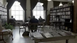 Inside the private library tucked beneath Pike Place Market