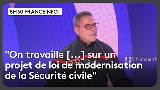 Firefighters' strike, civil defense, heatwave... Jérôme Boulanger's "8:30 franceinfo"