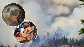 2 pilots killed in CA helicopter crash responding to wildfire in Yosemite: FAA