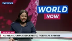 New Decree | Guinea's Junta Dissolves 40 Political Parties