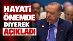 Erdoğan Announced Alongside Turkic Leaders: Of Vital Importance...