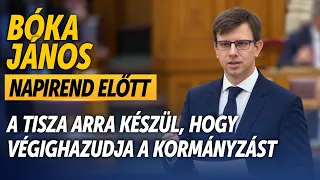 Bóka János: A Tisza arra készül, hogy végighazudja a kormányzást - HírTV