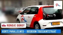 Rondje Dordt rijdt de Korte Parallelweg naar de Bosboom Toussaintstraat
