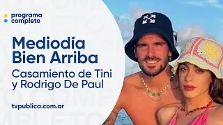 Will Bisbal sing at Tini and De Paul's wedding? - Mediodía Bien Arriba