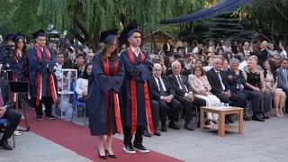 Prof. Haberal Shares in the Excitement of Başkent Ayşeabla Schools' High School Graduation
