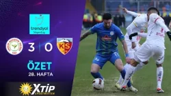Merkur-Sports | Çaykur Rizespor (3-0) Kayserispor - Highlights/Özet | Trendyol Süper Lig - 2023/24