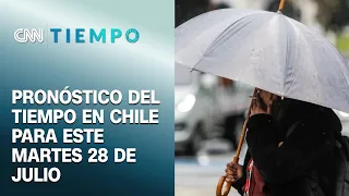 Vuelven las lluvias a la zona central: Revisa a qué hora empieza y qué comunas afectará