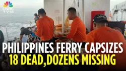 At Least 18 Dead, Several Missing After Ferry Capsizes Off Southern Philippines | N18G | CNBC TV18 At Least 18 Dead, Several Missing After Ferry Capsizes Off Southern Philippines | N18G | CNBC TV18