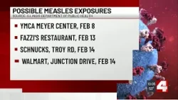 Measles case connected to Lambert Airport & Metro East church; exposure may have happened at seve...
