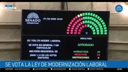 VOTACIÓN LEY DE MODERNIZACIÓN LABORAL - SESIÓN PÚBLICA ESPECIAL 27-02-26