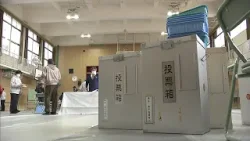 衆院選あす投開票　“ダブル出直し選”の大阪市内でも投票所の設営作業進む（2026年2月7日）