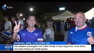 Sal celebrates Cape Verde's advancement to the next round with all-night celebrations