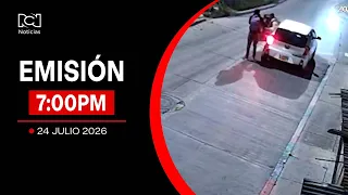 Noticias RCN 7:00 p.m. Broadcast / Friday, July 24, 2026