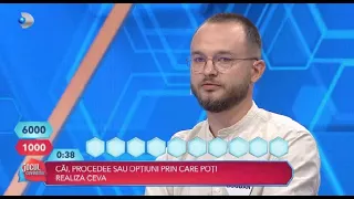 The Game of Words with Dan Negru “He was way too fast!” Bogdan the engineer wins the game and 700...