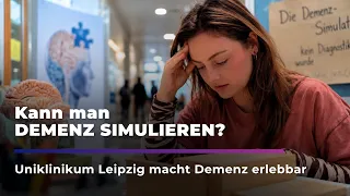 Demenzsimulator in Leipzig: Was „Hands on Dementia“ zeigt I Sachsen Fernsehen