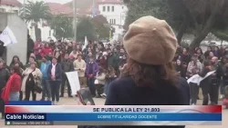 26 FEB 2026 Se publica la Ley 21.803 sobre Titularidad Docente