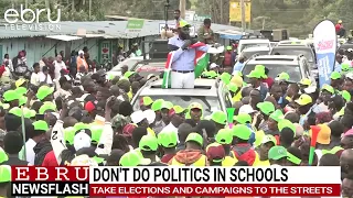 Senator Methu Warns Leaders Against Using Schools for Political Campaigns. #ebrunews