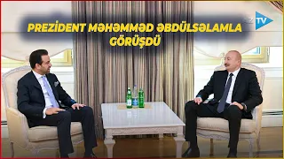 Prezident İlham Əliyev Müsəlman Ağsaqqalları Şurasının baş katibini qəbul edib - GÖRÜNTÜLƏR