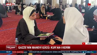 Gazze'de Kur'an sesi yankılanıyor! #gündem #haber