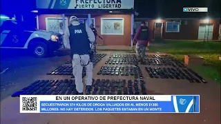 EN UN OPERATIVO DE GENDARMERÍA NACIONAL