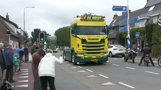 Truckrun Groene Hart, doorkomst in Nieuwerbrug