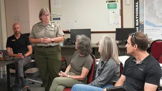Gov. Hobbs visits the Grand Canyon for first time since deadly flooding