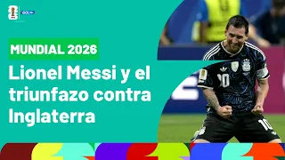 Even Lionel Messi can't believe Argentina's comeback against England; "what we just lived through...