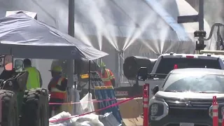 Boyle Heights odors persist despite food cleanup after Lineage warehouse fire