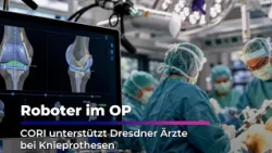 Robot helps with knee surgeries in Dresden | Sachsen Fernsehen