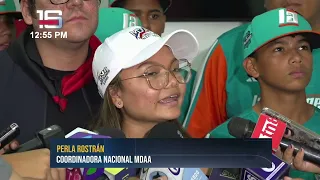 Nicaragua proudly welcomes its little lions after historic performance