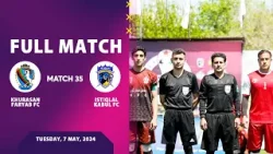 Afghanistan Champions League Season 03 - Khurasan Faryab FC Vs Istiqlal Kabul FC - Full Match 35 ⚽