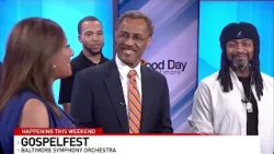 The Morgan State University Choir joined FOX45 News to sing and preview Gospelfest