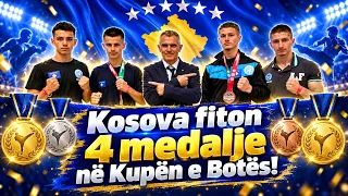 Kosova fiton 4 medalje në Kupën e Botës!
