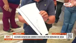 Chiclayo: vecinos denuncian cobros excesivos por servicio de agua