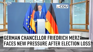 German Chancellor Merz under new pressure after election loss