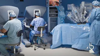 Umberto I Hospital, three tumors removed via robotic surgery, patient's kidney saved