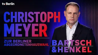 Dietmar Bartsch and Frank Henkel in conversation with the FDP lead candidate.