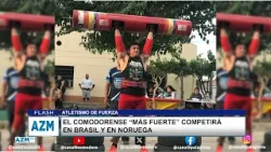 El comodorense “más fuerte” competirá en Brasil y en Noruega