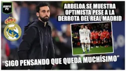 ÁLVARO ARBELOA optimista pese a la DERROTA del REAL MADRID vs OSASUNA: “QUEDA MUCHÍSIMO” | ESPN FC