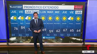 Weather forecast for September 30