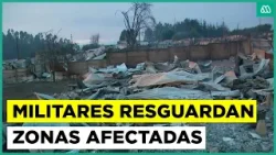 Toque de queda en las comunas de Laja, Nacimiento y Penco: Militares resguardan zonas afectadas