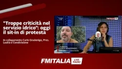 "Troppe criticità nel servizio idrico": oggi il sit-in di protesta - Carlo Gradenigo (L&C)