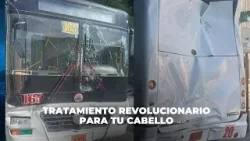 Dos conductores fueron detenidos por chocar al competir por pasajeros