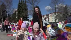 Morena v rukách detí ukončila zimu v Dolnom Kubíne