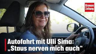 Driving with Ulli Sima: "Traffic jams annoy me too" | krone.tv NEWS
