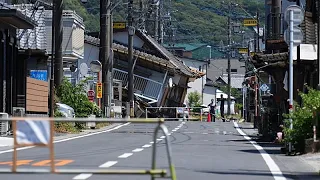 PM Sanae Takaichi visits quake-hit southern Japan as cleanup begins in intense heat