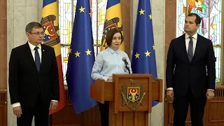 MAIA SANDU HAS NOMINATED VASILE TOFAN FOR PRIME MINISTER